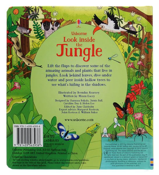 Книга Look inside the Jungle/Usborne Look Inside... (hard) 3kKKixiCg6IsPzHoN8AQl0 фото